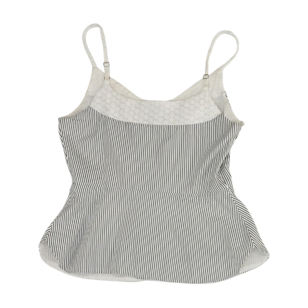 White Striped Button Down - Image 2
