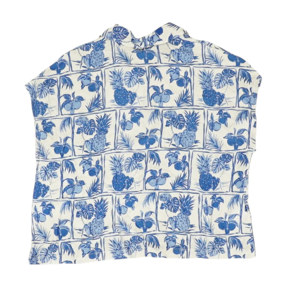 Blue Graphic Button Down - Image 2