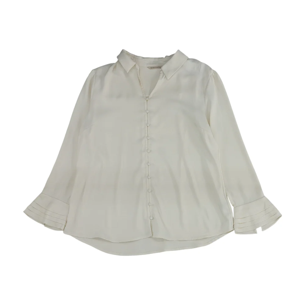 Beige Button Down
