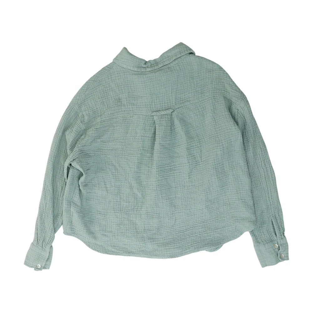 Green Button Down - Image 2