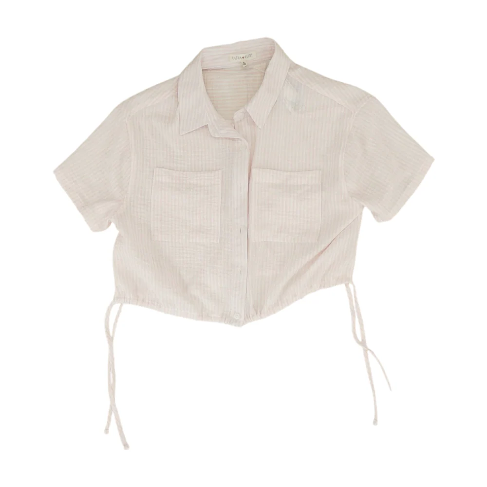 Pink Striped Button Down