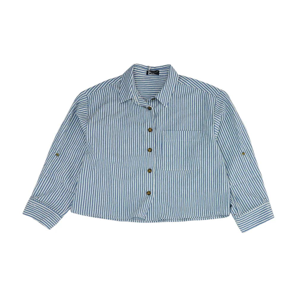 Blue Striped Button Down