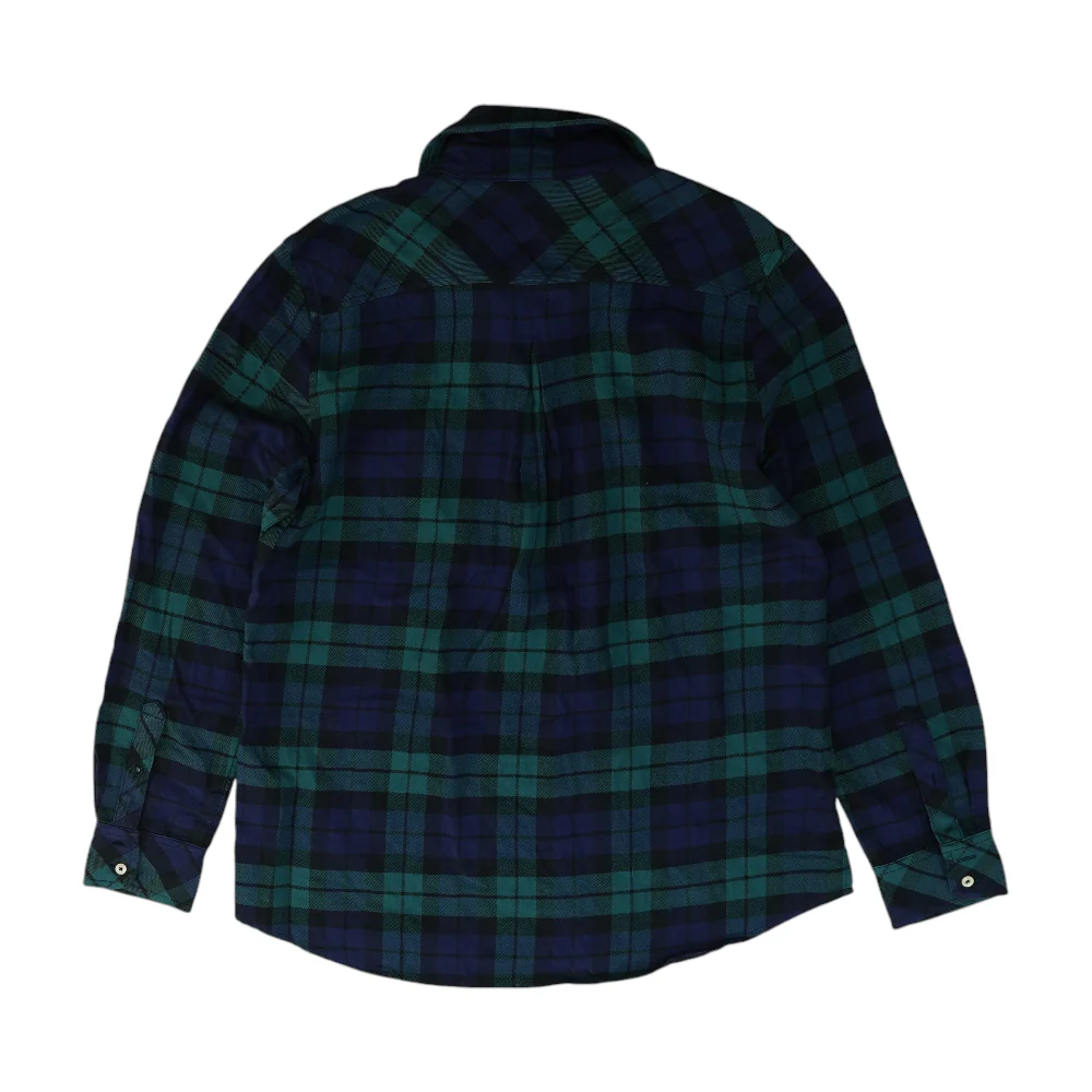 Green Plaid Button Down - Image 2