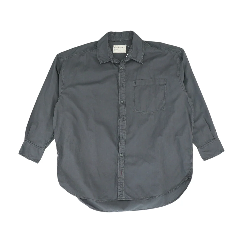 Gray Button Down