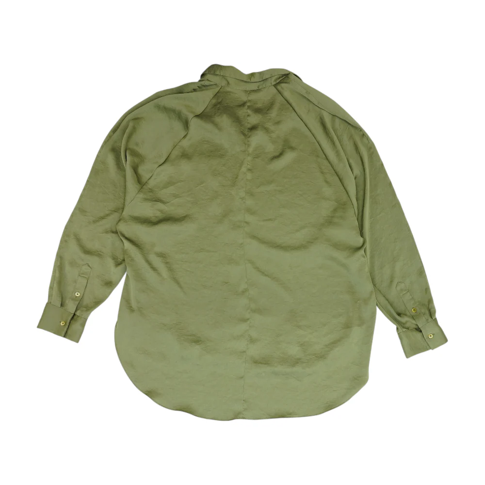Green Button Down - Image 2
