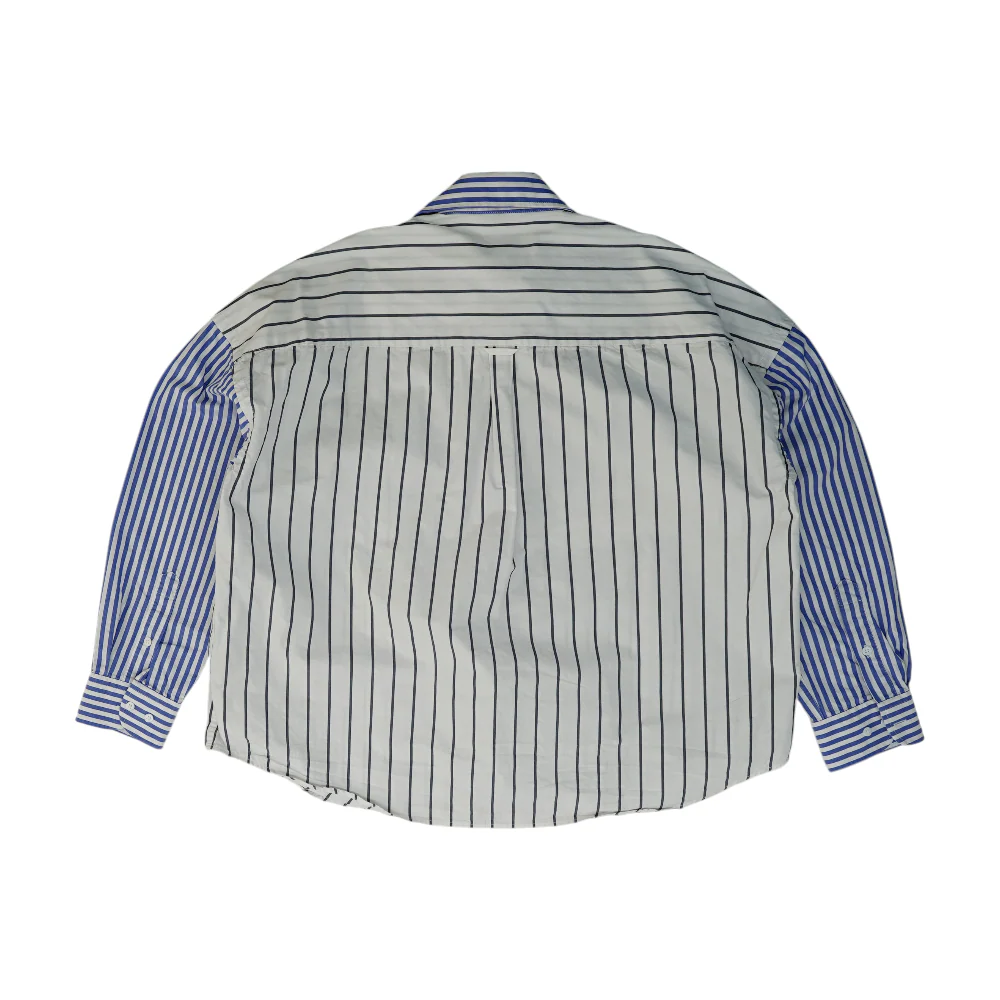 White Striped Button Down - Image 2
