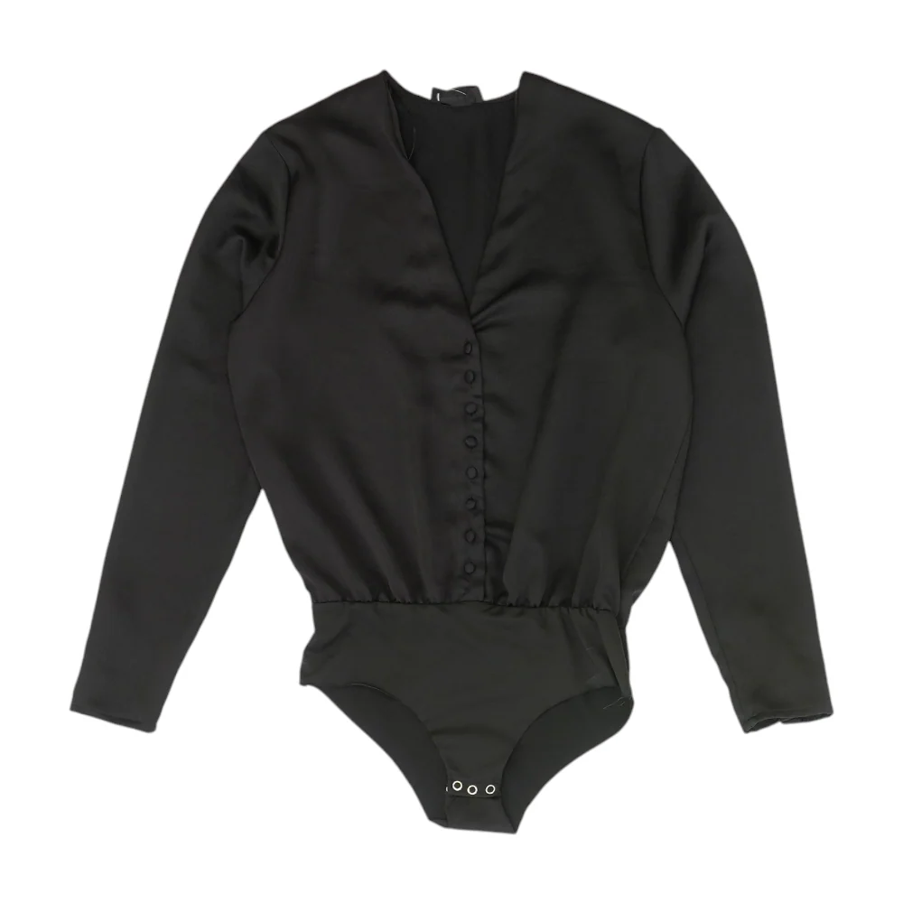 Black Bodysuit Blouse