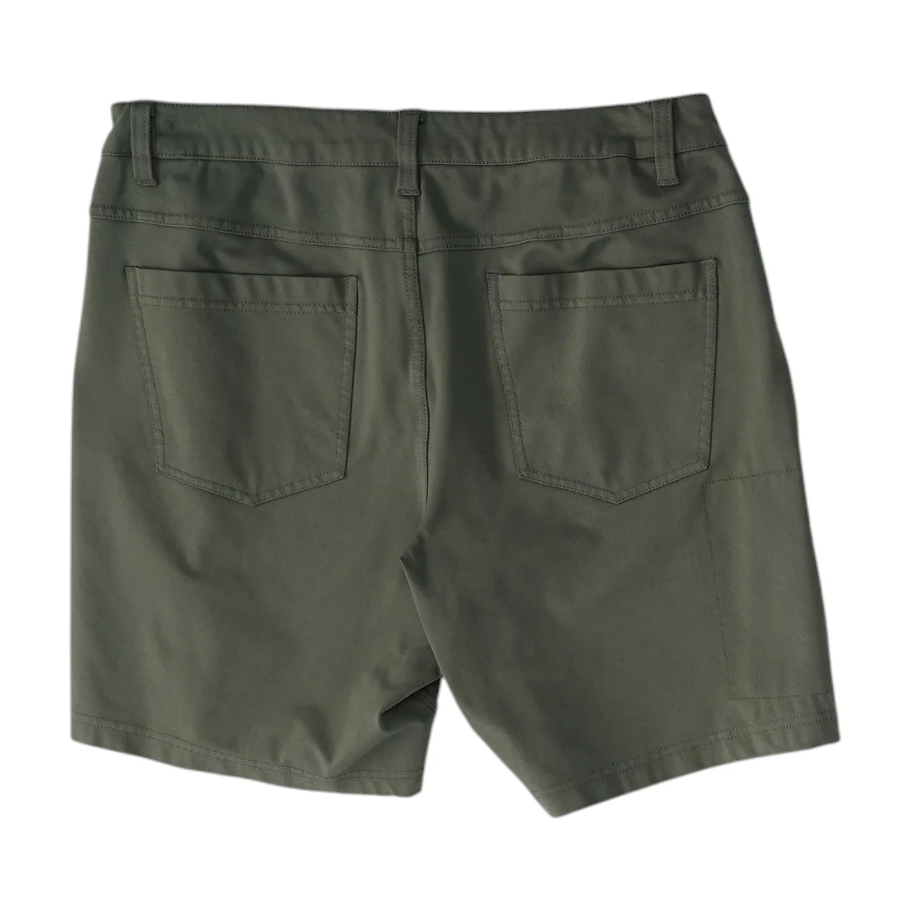 Gray 5-Pocket Shorts - Image 2