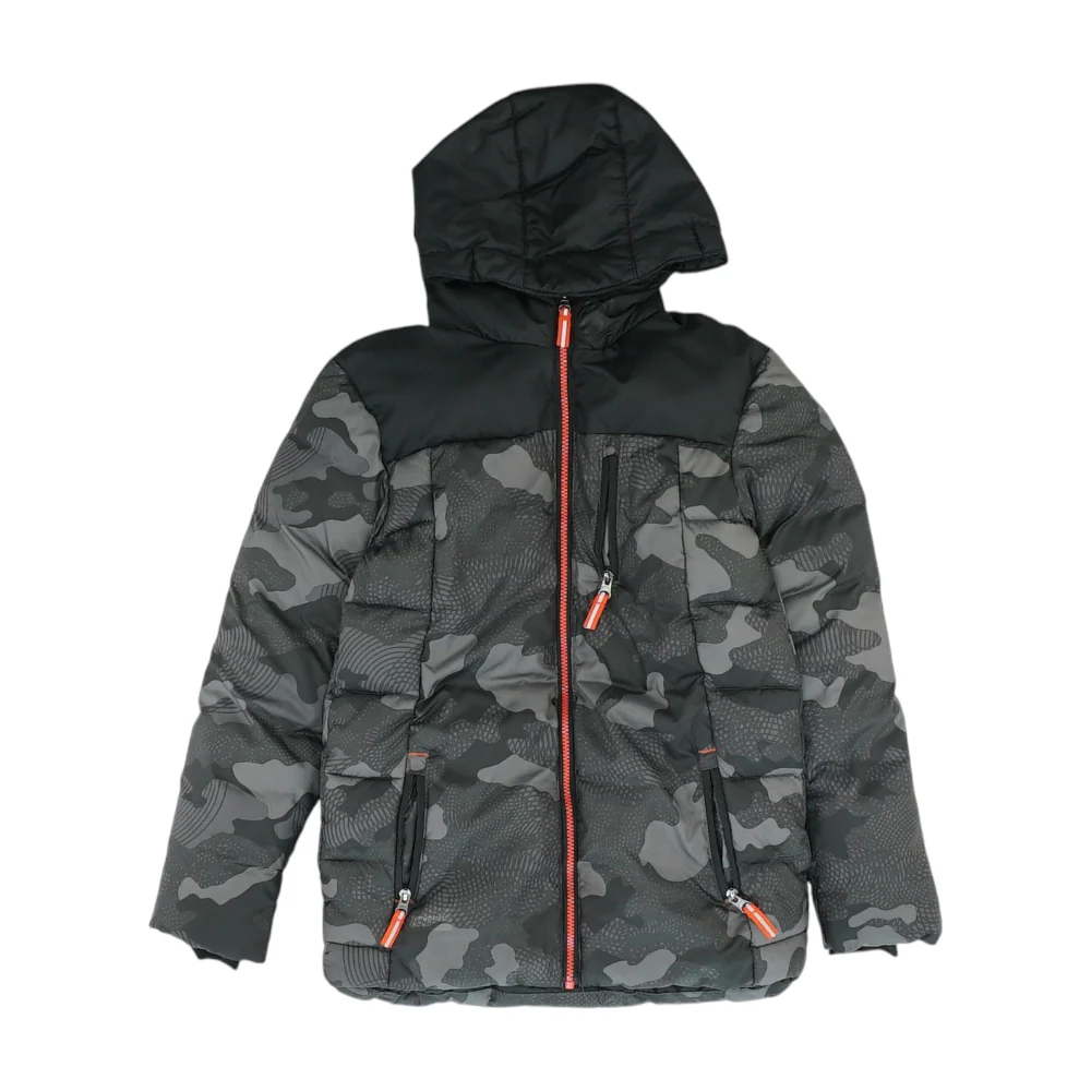 Black Camo Coat