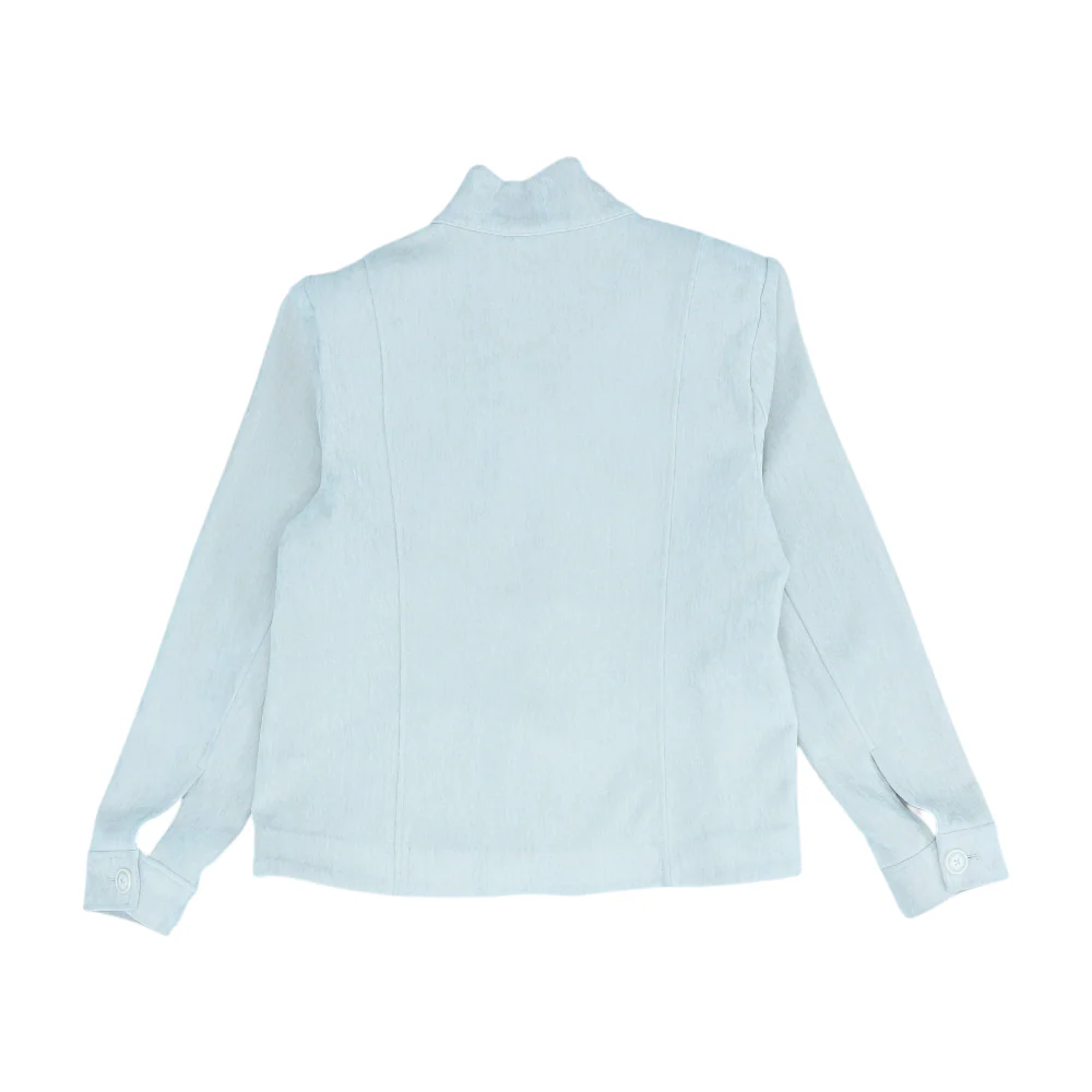 Beige Solid Jacket - Image 2