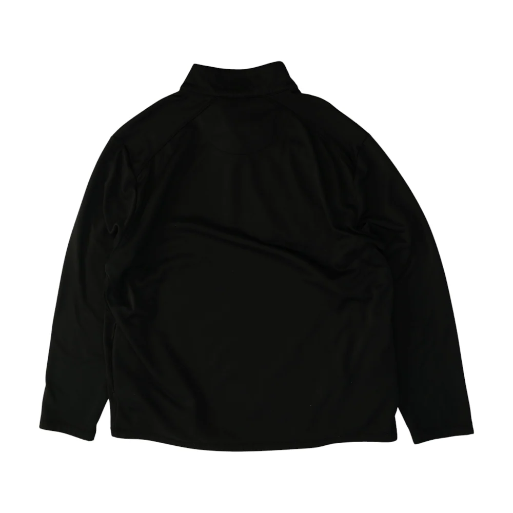 Gray Color Block 1/4 Zip Pullover - Image 2