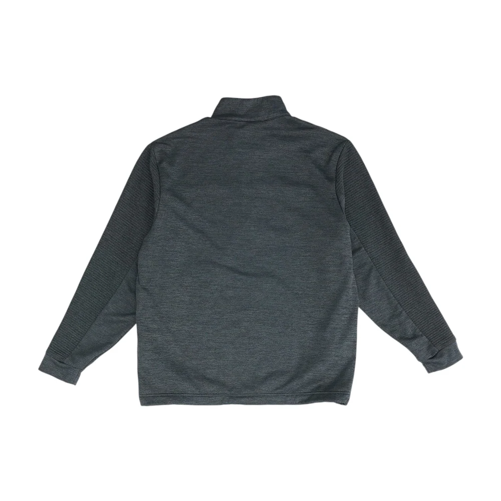 Charcoal Solid 1/4 Zip Pullover - Image 2