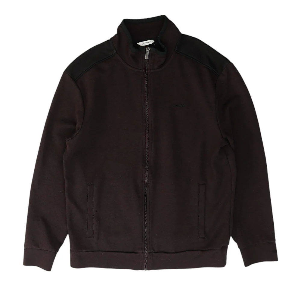 Burgundy Solid Active Jacket