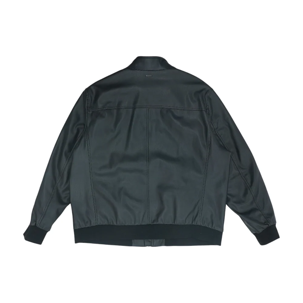 Black Solid Jacket - Image 2