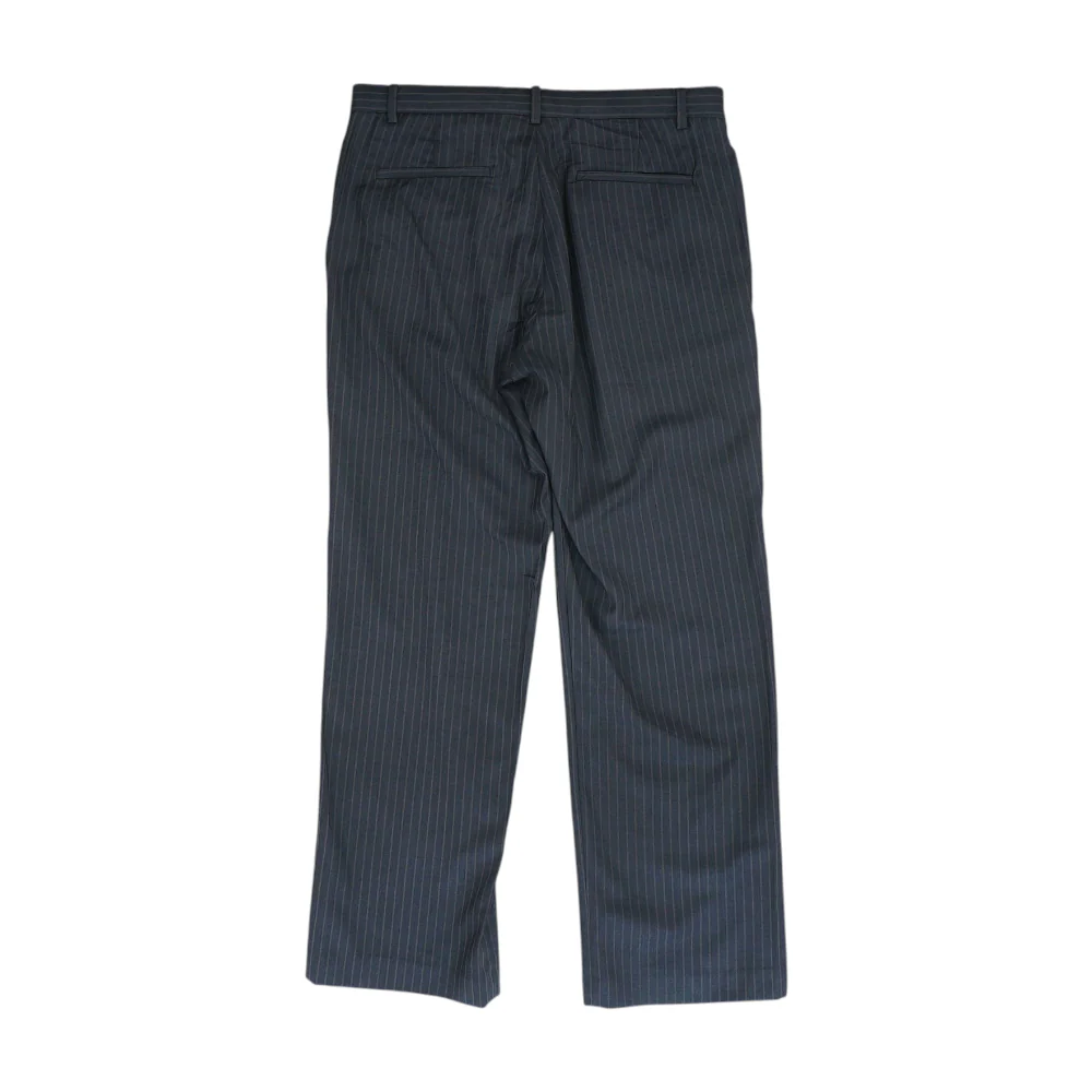 Navy Striped Regular Pants - Image 2