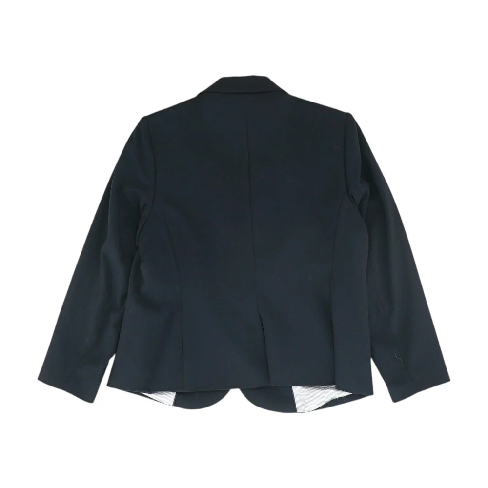 Navy Plus Solid Blazer - Image 2