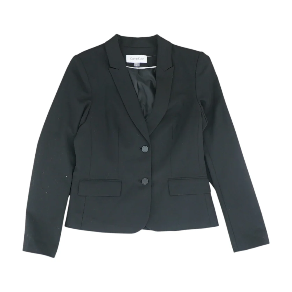 Black Petite Solid Blazer