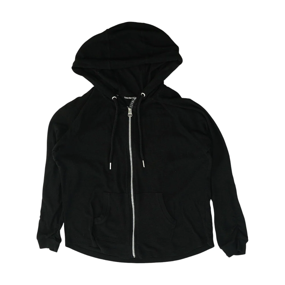 Black Solid Active Jacket