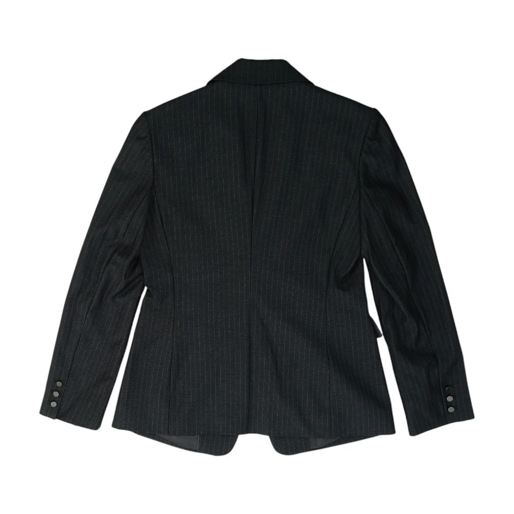 Black Striped Blazer - Image 2