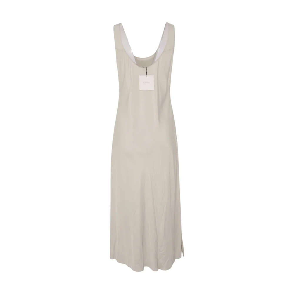 Beige Midi Dress - Image 2