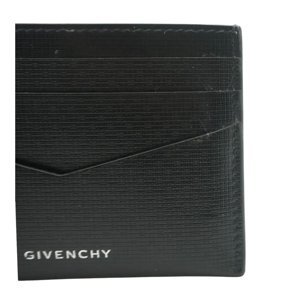 Black 4G Leather Card Holder - Image 4