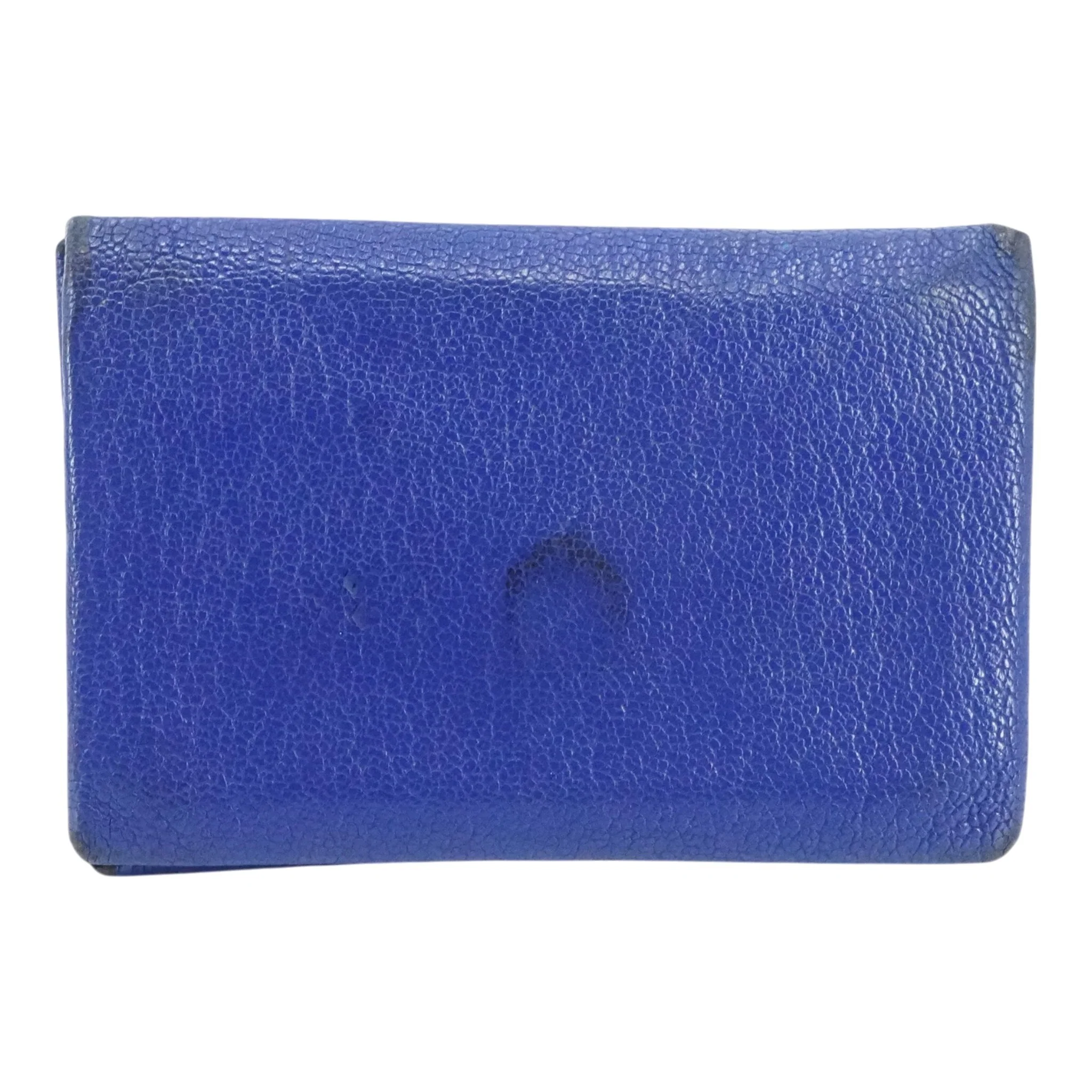 Navy Calvi Card Holder in Mysore Goatskin - Image 2