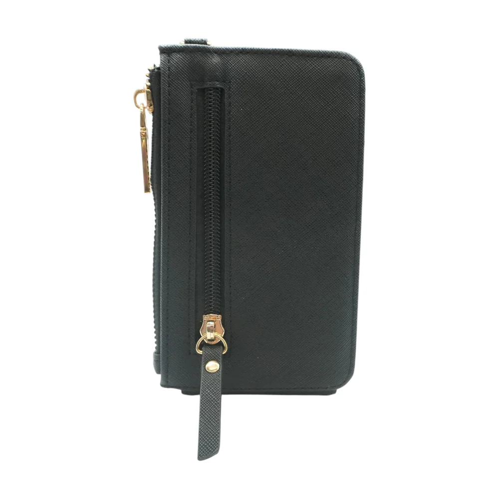 Black Card Case Wallet - Image 2