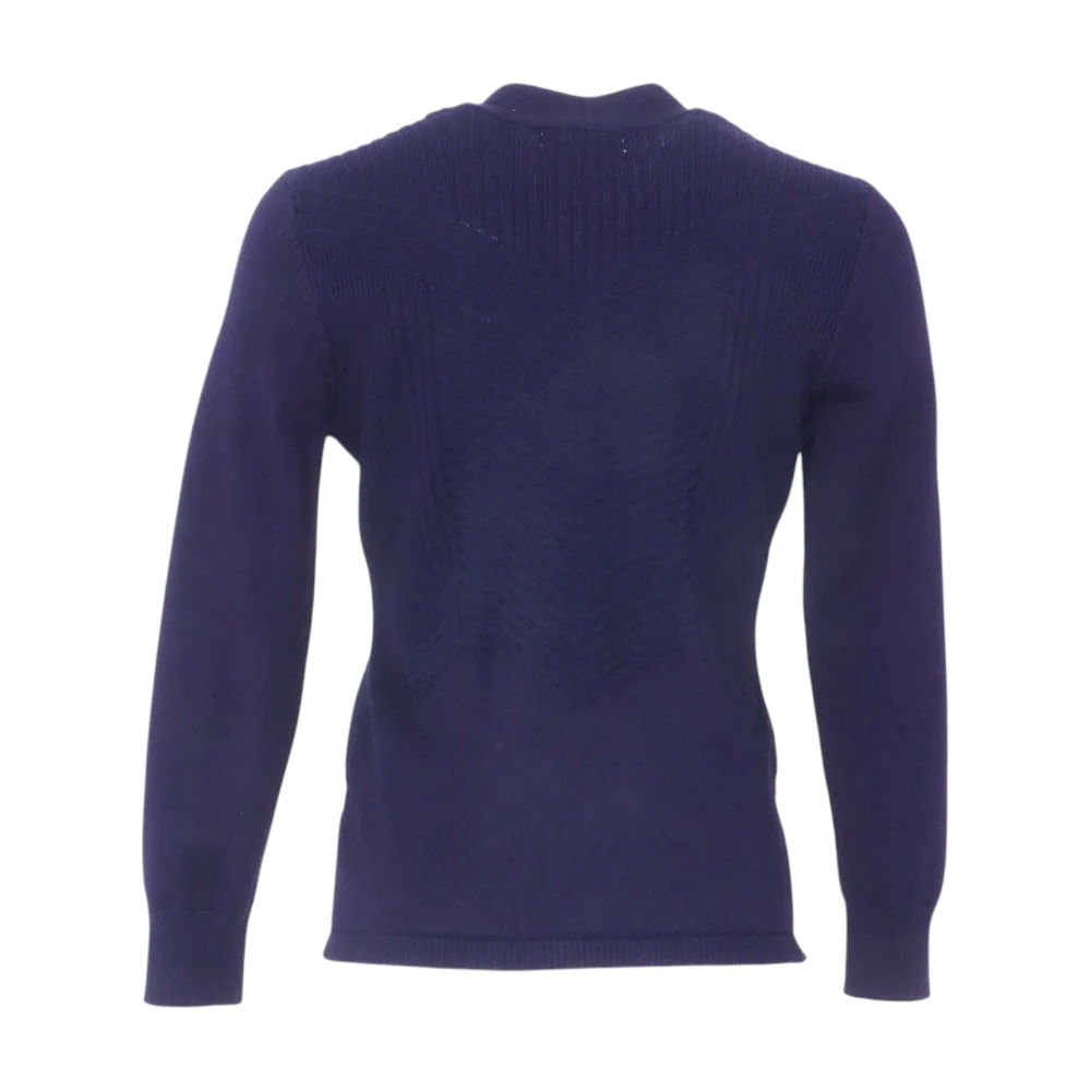 Navy Petite Cardigan Sweater - Image 2