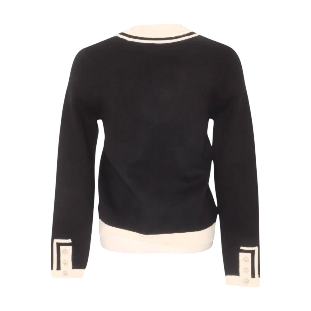Black Cardigan Sweater - Image 2