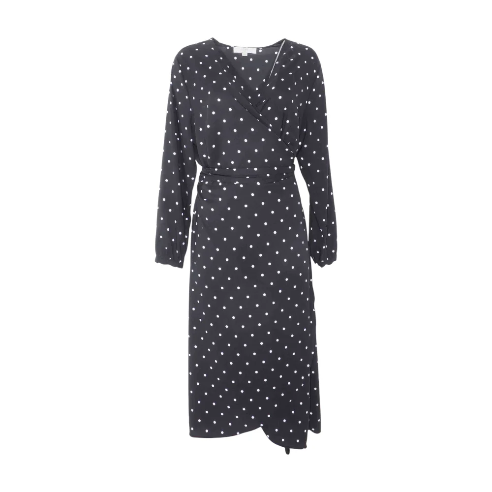 Black Plus Polka Dot Robe