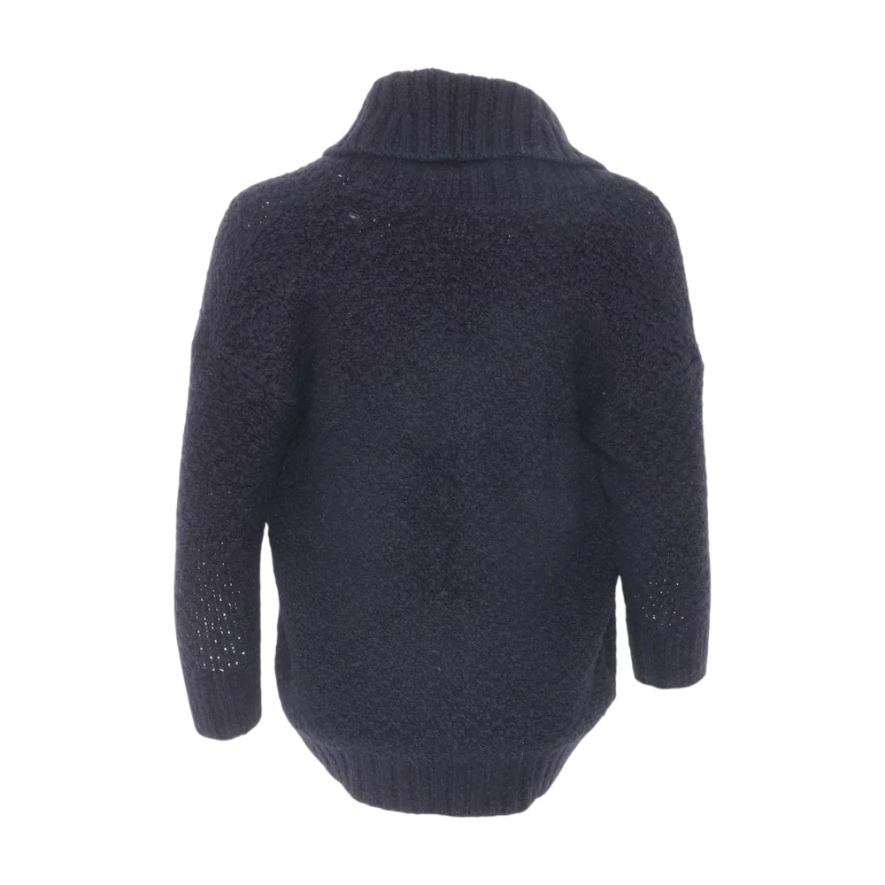 Navy Petite Cardigan Sweater - Image 2