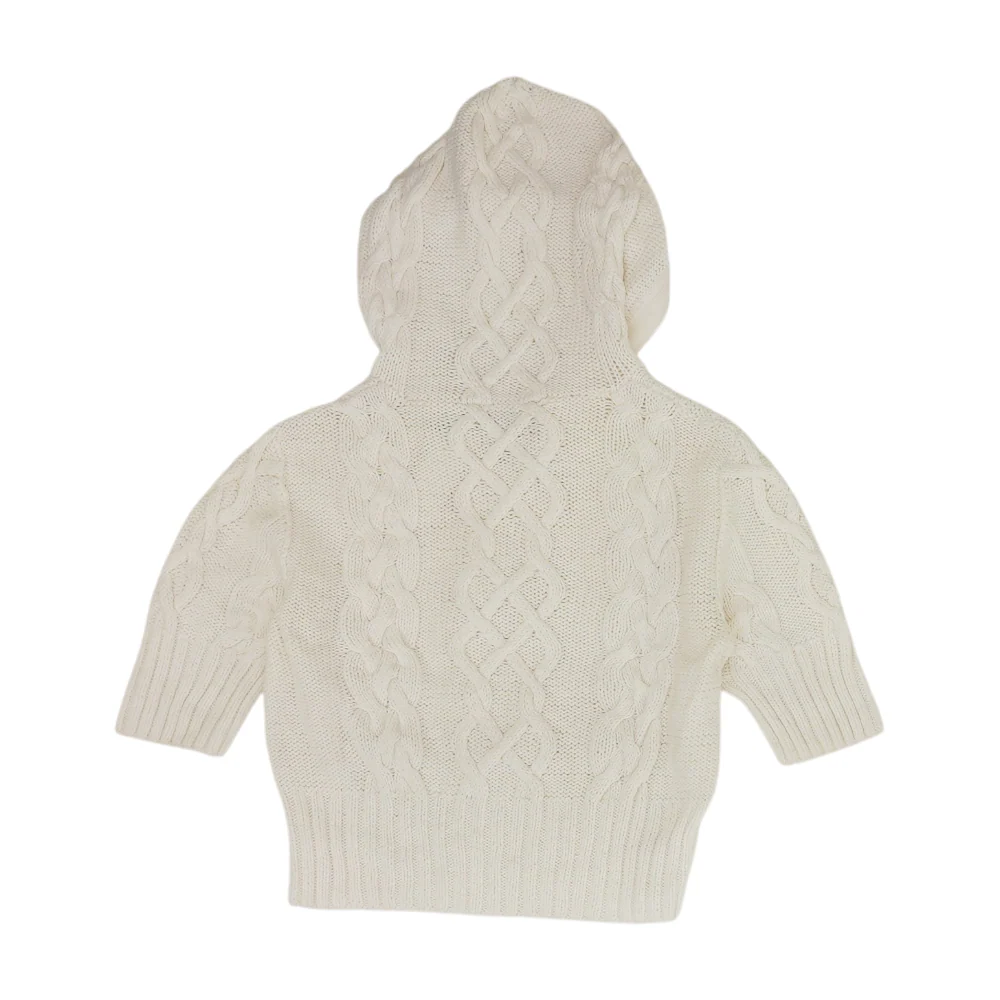 White Cardigan Sweater - Image 2