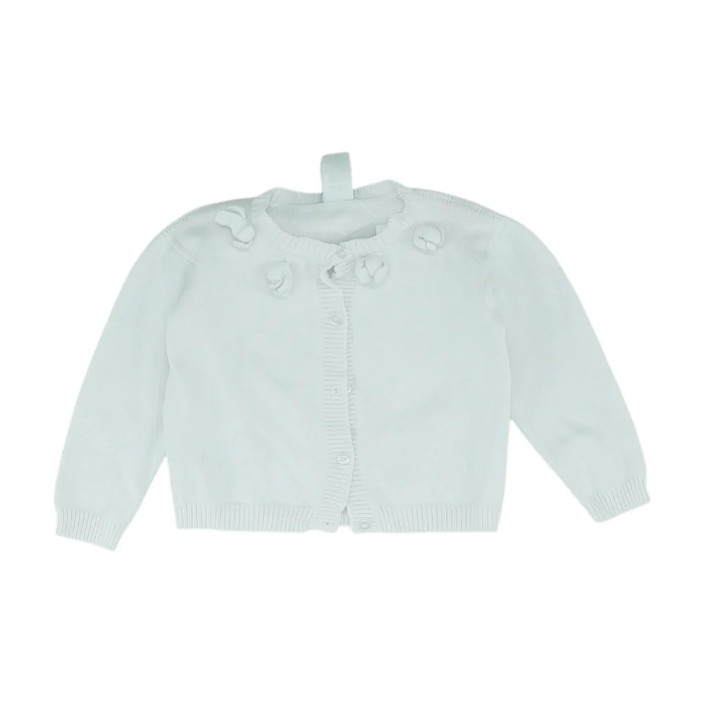 White Cardigan Sweater
