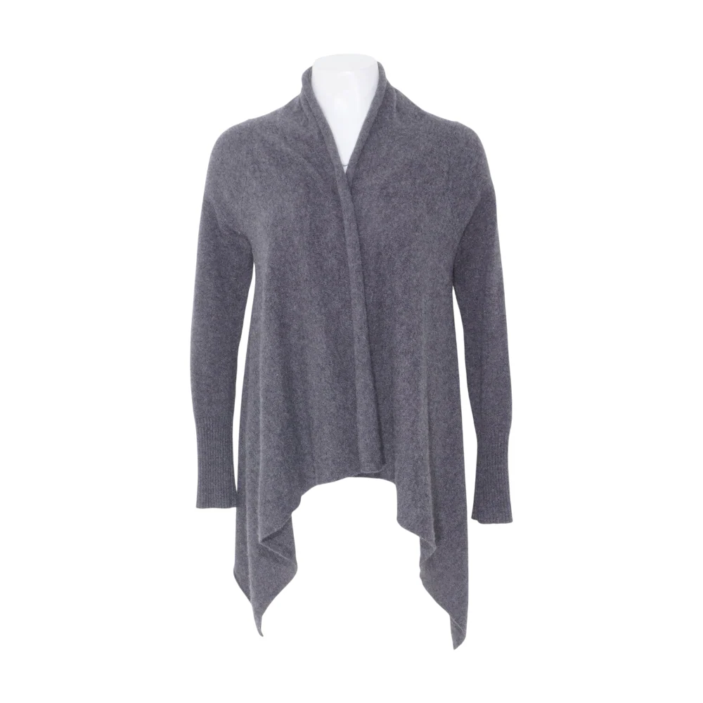 Gray Cardigan Sweater