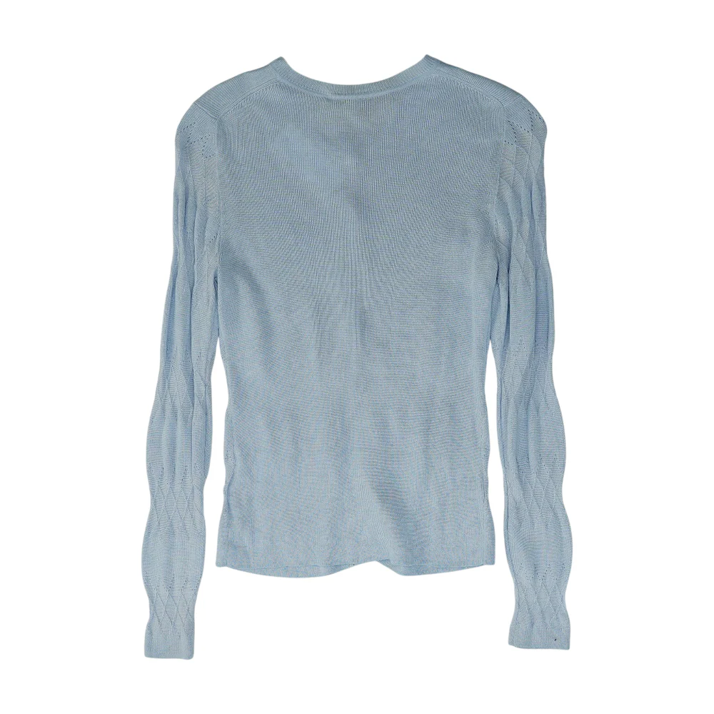 Blue Cardigan Sweater - Image 2