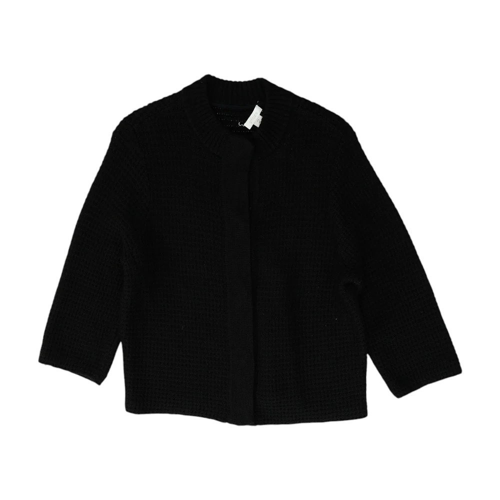 Black Cardigan Sweater