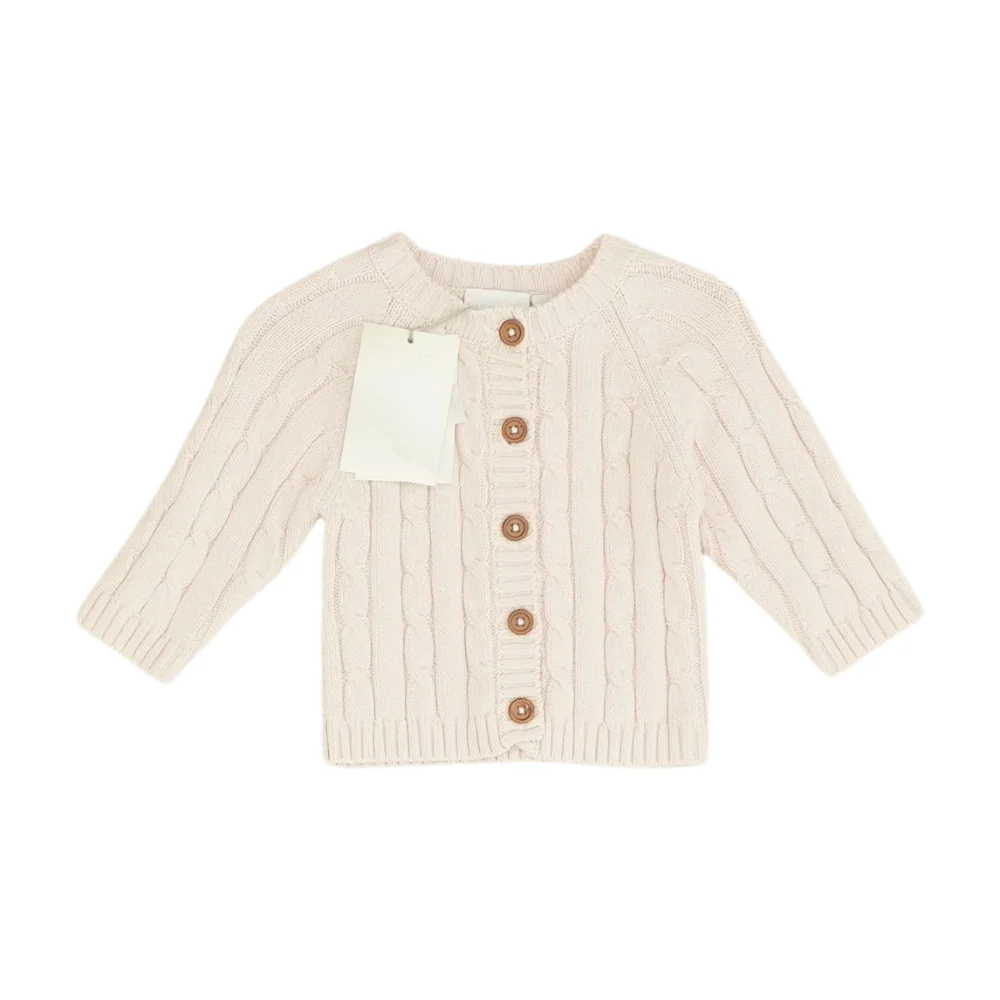 Pink Cardigan Sweater