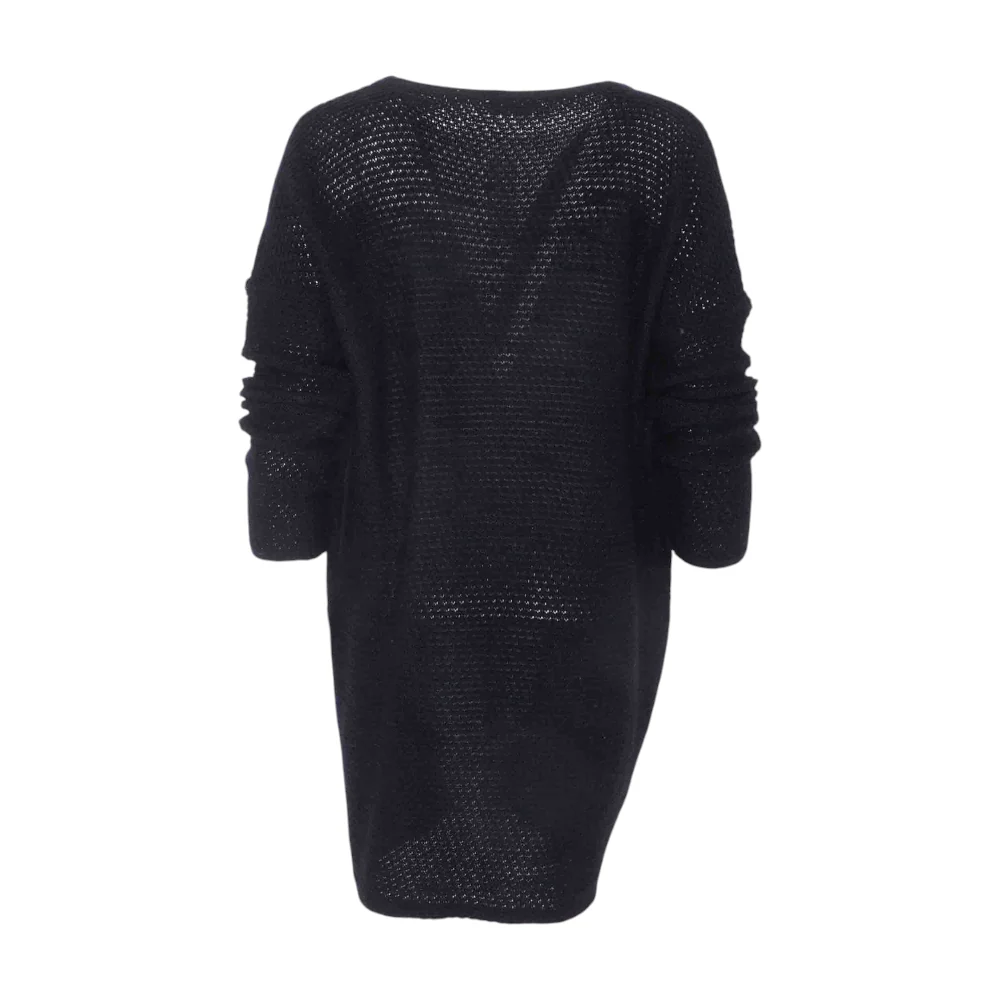 Black Cardigan Sweater - Image 2