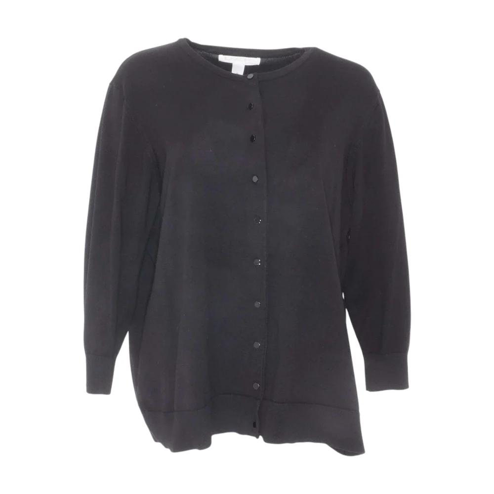 Black Plus Cardigan Sweater