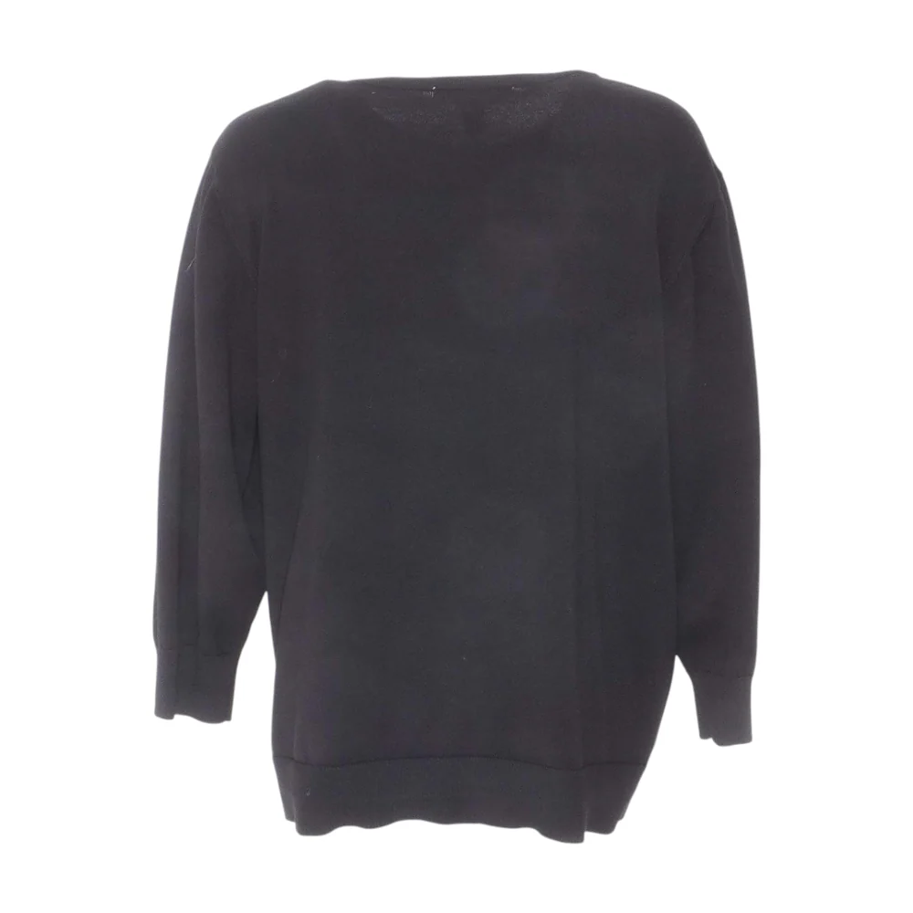 Black Plus Cardigan Sweater - Image 2