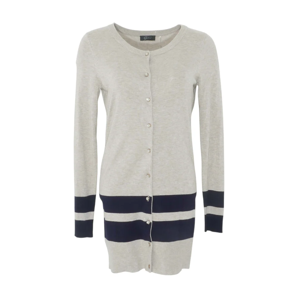 Gray Cardigan Sweater