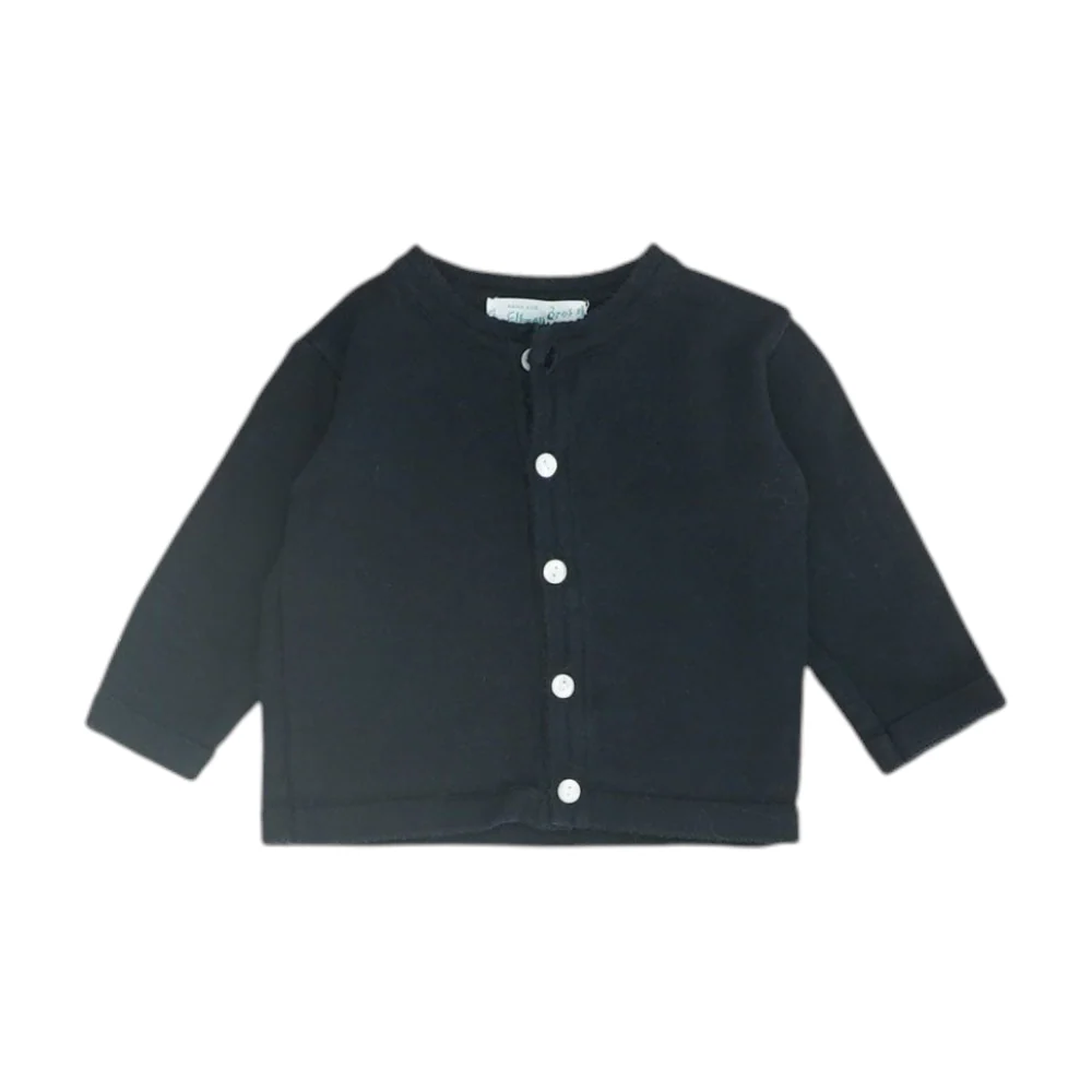 Navy Cardigan Sweater