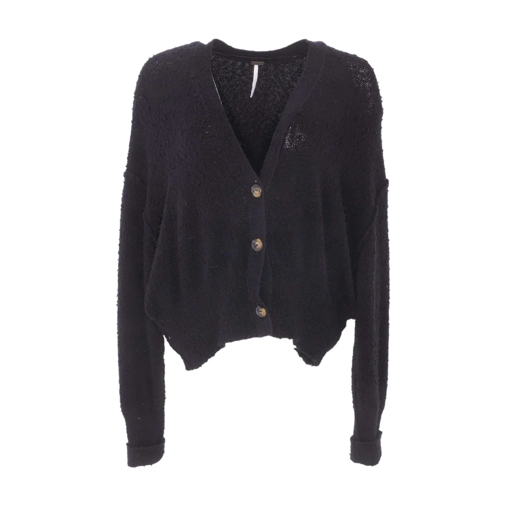 Black Cardigan Sweater