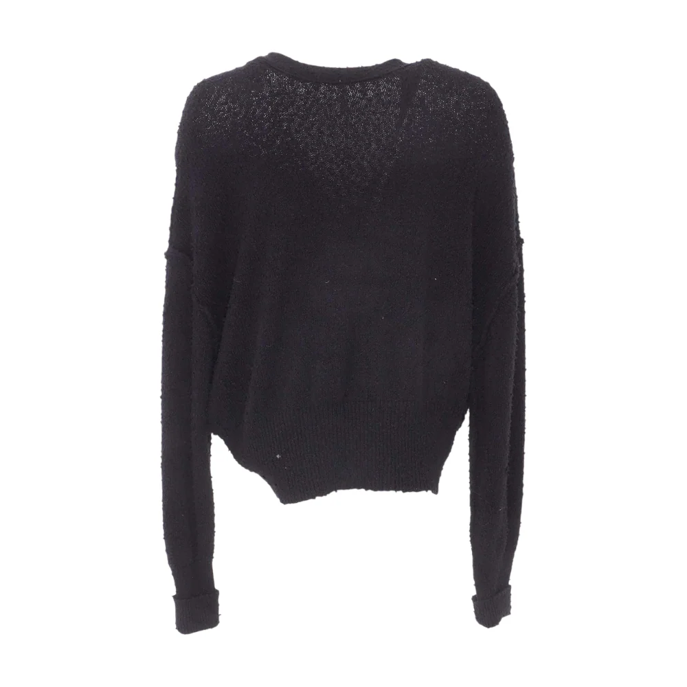 Black Cardigan Sweater - Image 2