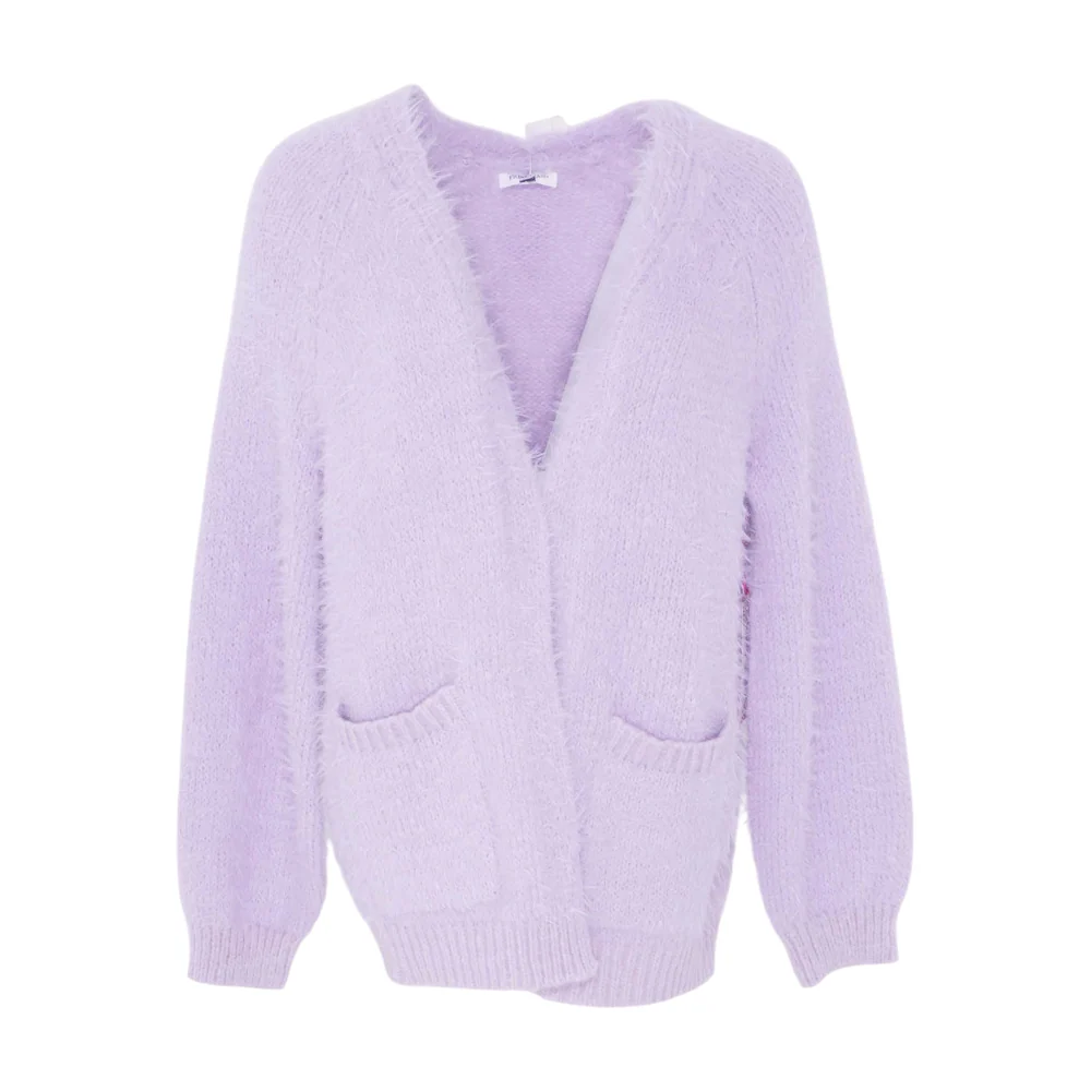 Lavender Cardigan Sweater