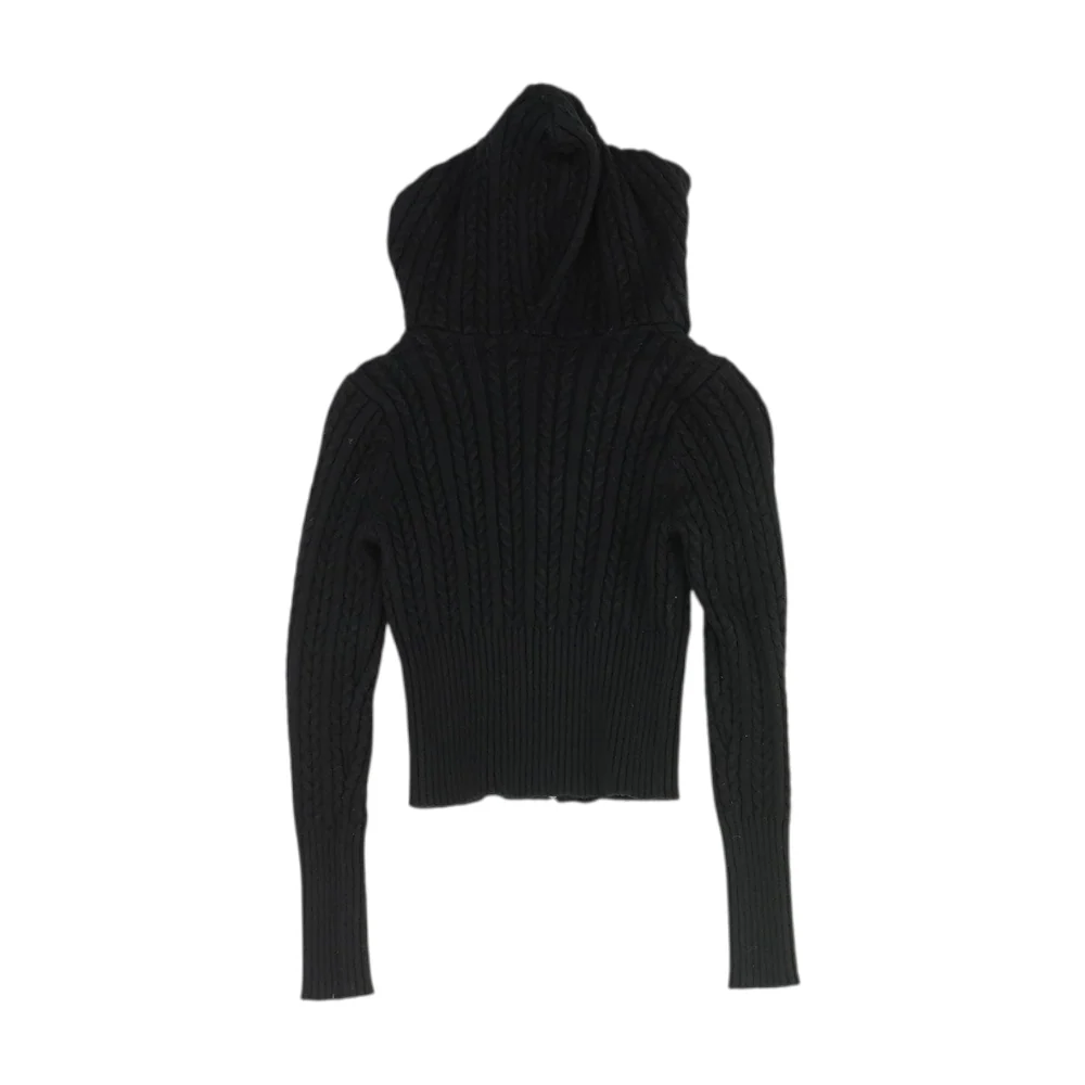Black Cardigan Sweater - Image 2