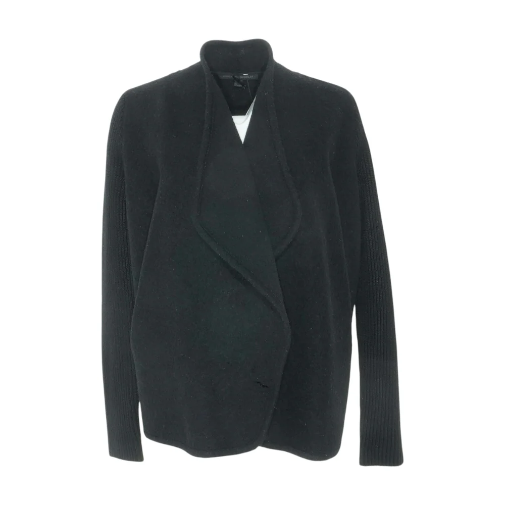 Black Cardigan Sweater