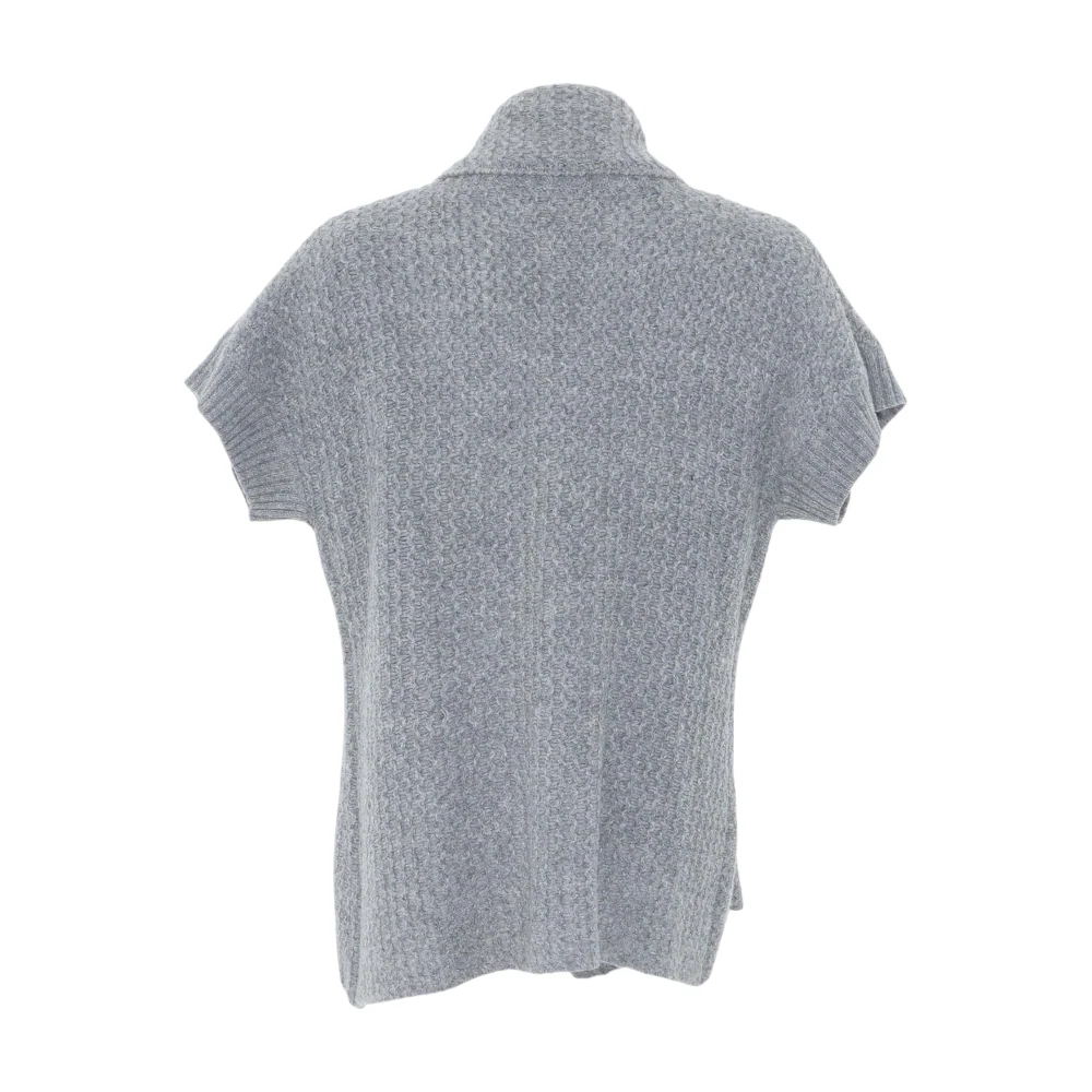 Gray Cardigan Sweater - Image 2
