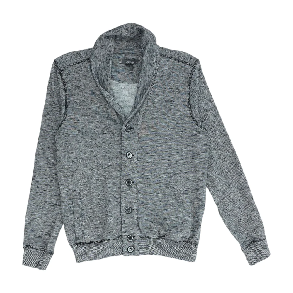 Black Solid Cardigan Sweater