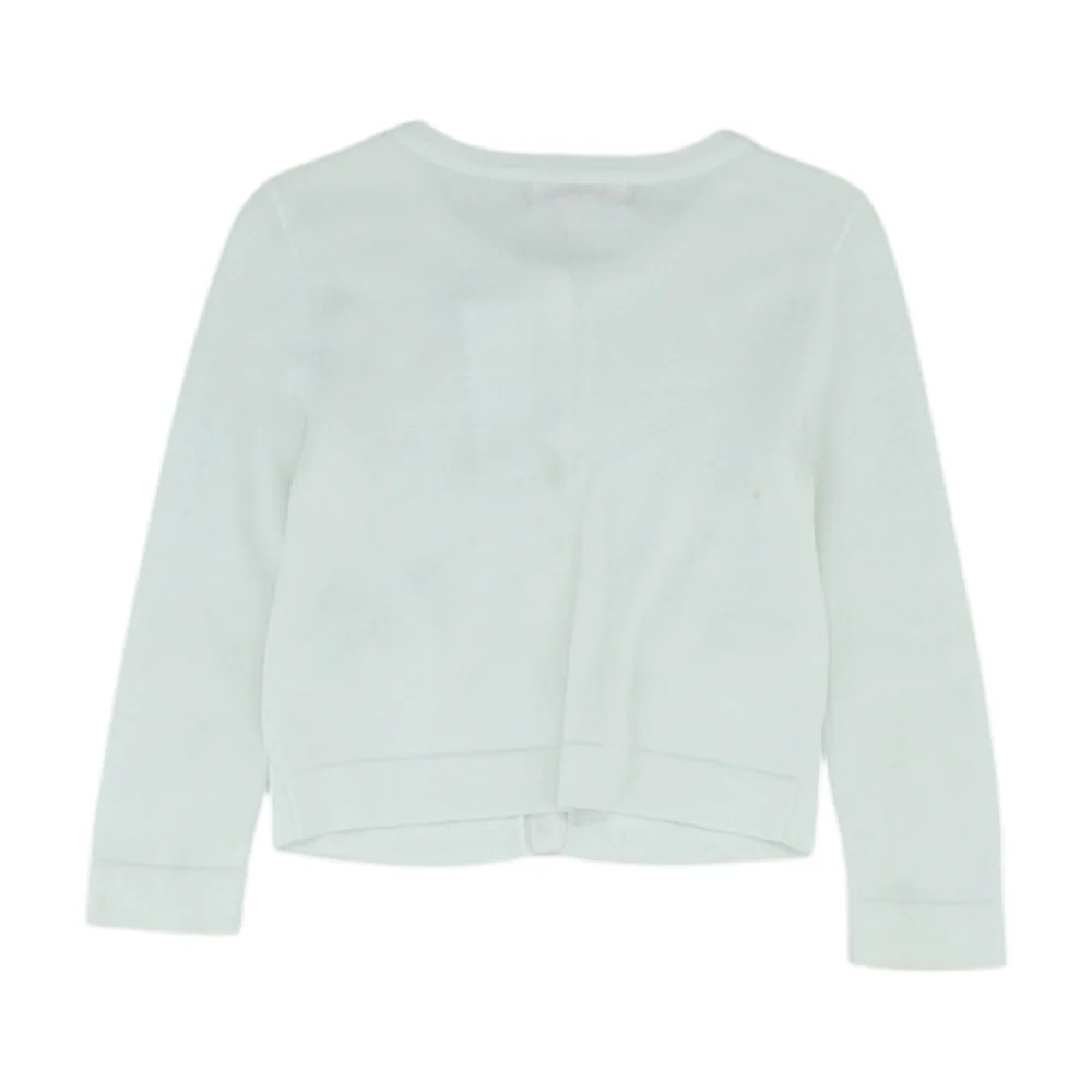 White Cardigan Sweater - Image 2